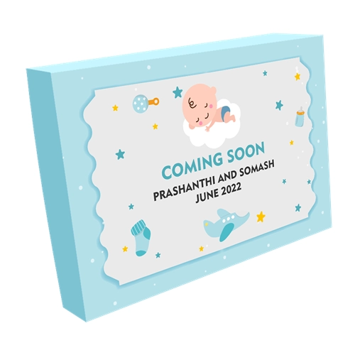 Pregnancy Announcement Gift Box 6 + 1 Compartments